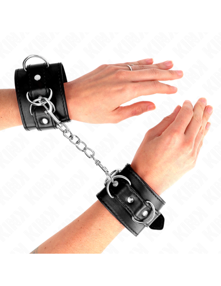 KINK - 3 D FORMOS ŽIEDŲ RIEŠO ĮTVARAI, REGULIUOJAMI JUODOS 17,5–25 CM X 6 CM