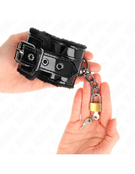 KINK - LIGHT WRIST RESTRAINTS WITH A COPPER LOCK ADJUSABLE 17-29 CM X 5.5 CM