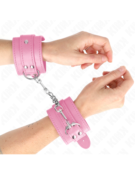 KINK - SIMPLE WRIST RESTRAINTS PINK ADJUSTABLE 20-23 CM X 5.5 CM