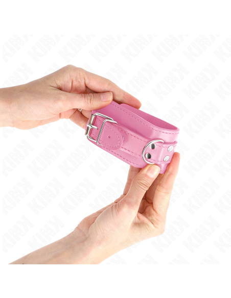 KINK - SIMPLE WRIST RESTRAINTS PINK ADJUSTABLE 20-23 CM X 5.5 CM