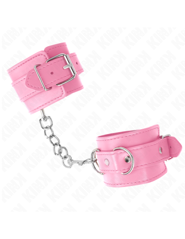 KINK - SIMPLE WRIST RESTRAINTS PINK ADJUSTABLE 20-23 CM X 5.5 CM