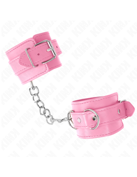 KINK - SIMPLE WRIST RESTRAINTS PINK ADJUSTABLE 20-23 CM X 5.5 CM
