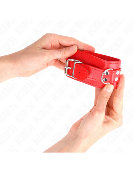 KINK - SIMPLE WRIST RESTRAINTS RED ADJUSTABLE 20-23 CM X 5.5 CM