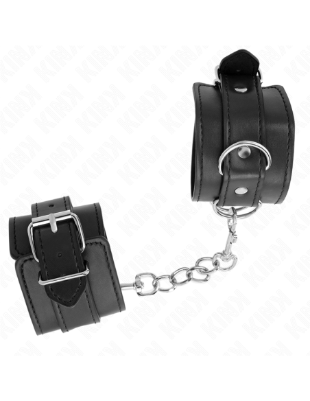 KINK - PAPRASTI RIŠO ĮRAŠAI JUODAS REGULIUOJAMAS 20-23 CM X 5,5 CM