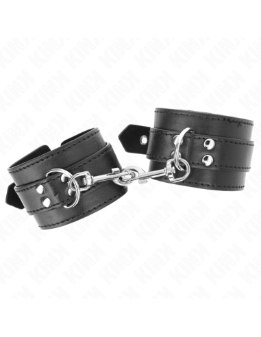 KINK - WRIST RESTRAINTS WITH STUDS 35 X 6 CM