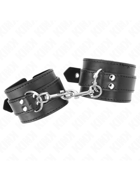 KINK - WRIST RESTRAINTS WITH STUDS 35 X 6 CM