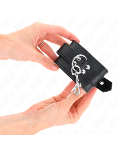 KINK - WRIST RESTRAINTS WITH STUDS 35 X 6 CM