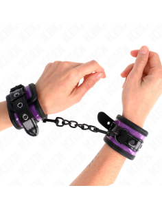 KINK - neopreno riešo įtvarai, šviesiai violetiniai, reguliuojami 21–28 cm x 5 cm