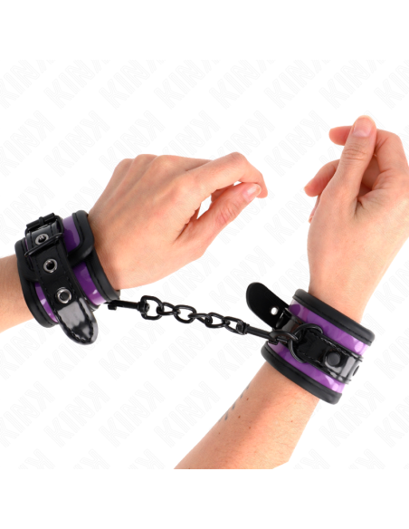 KINK - neopreno riešo įtvarai, šviesiai violetiniai, reguliuojami 21–28 cm x 5 cm