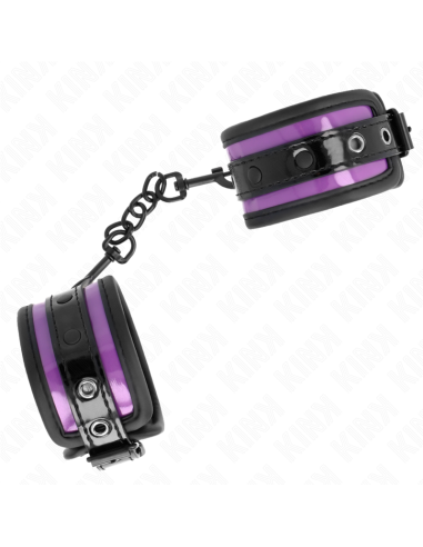 KINK - neopreno riešo įtvarai, šviesiai violetiniai, reguliuojami 21–28 cm x 5 cm