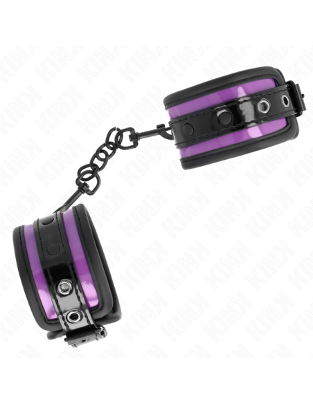 KINK - neopreno riešo įtvarai, šviesiai violetiniai, reguliuojami 21–28 cm x 5 cm