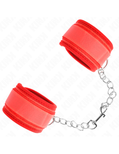 KINK - NEOPRENINIAI RIEŠŲ ĮRAŠAI, RAUDONOS, 42 X 5 CM