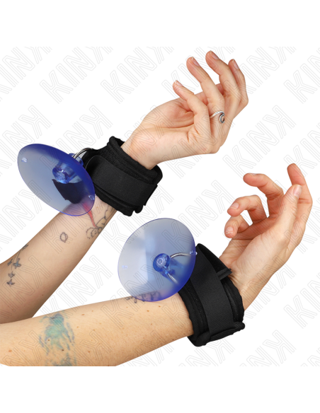 KINK - RIŠO APYVOKOS SU SIUNTIMUOMIS, JUODOS, 29-40 CM X 5 CM