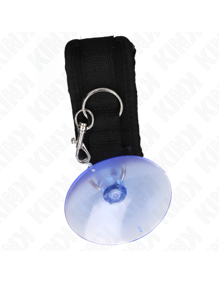 KINK - SUCTION CUP WRIST RESTRAINTS BLACK 29-40 CM X 5 CM