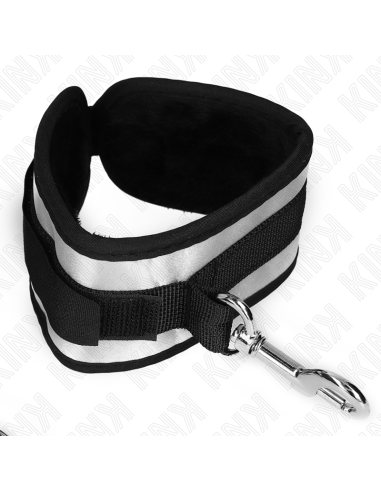 KINK - NEOPRENE WRIST CUFFS GREY 23 X 5 CM