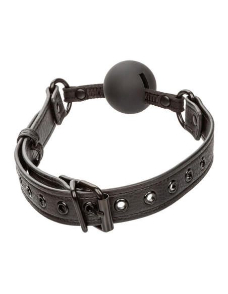 CALEXOTICS - NOCTURNAL BALL GAG SILICONE BLACK