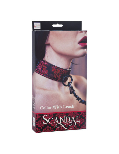 CALEXOTICS - SCANDAL NECKLACE WITH BLACK STRAP