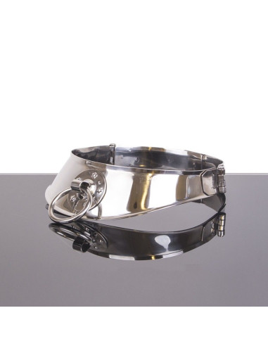 METAL HARD - RESTRAINT COLLAR WITH RING