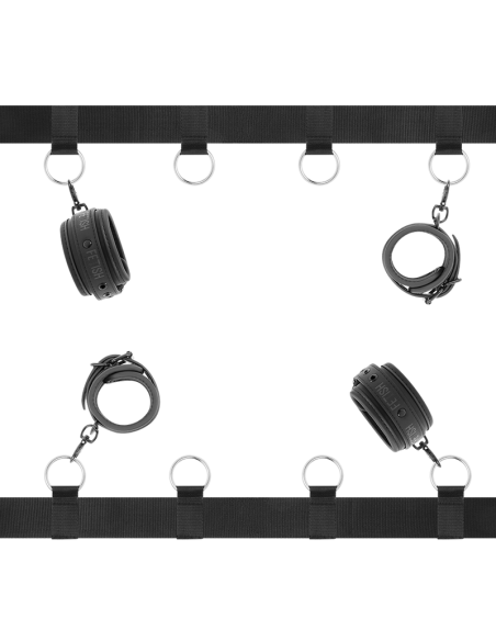 FETISH SUBMISSIVE - LUXURY BED TIES SET WITH NOPRENE LINING