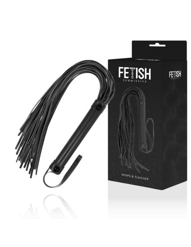 FETISH SUBMISSIVE - VEGAN LEATHER WHIP