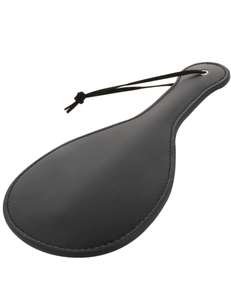 DARKNESS - ROUNDED BLACK FETISH PADDLE