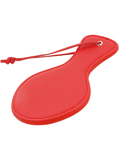 DARKNESS - RED ROUNDED FETISH PADDLE