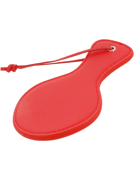 DARKNESS - RED ROUNDED FETISH PADDLE