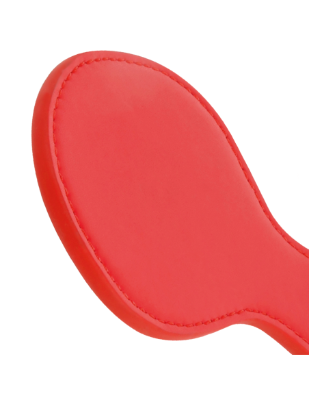 DARKNESS - RED ROUNDED FETISH PADDLE