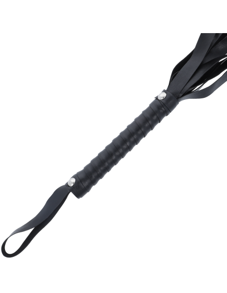 DARKNESS - BLACK BONDAGE WHIP 51 CM