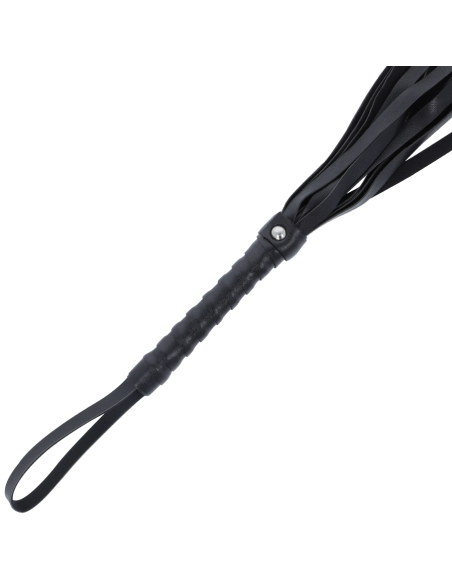 DARKNESS - BLACK BONDAGE WHIP 45 CM