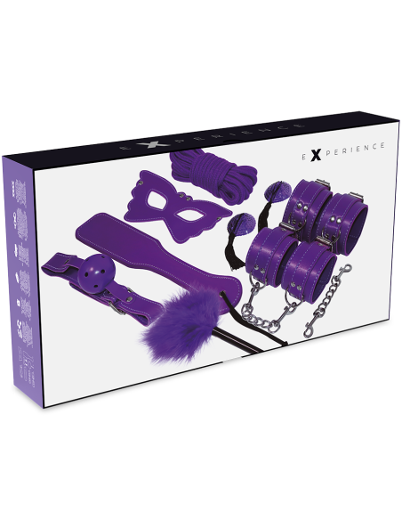 EXPERIENCE - BDSM FETISH KIT PURPLE SERIES