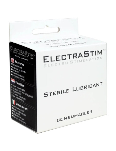 ELECTRASTIM - STERILUS LUBRIKANTAS 10 VIENETŲ