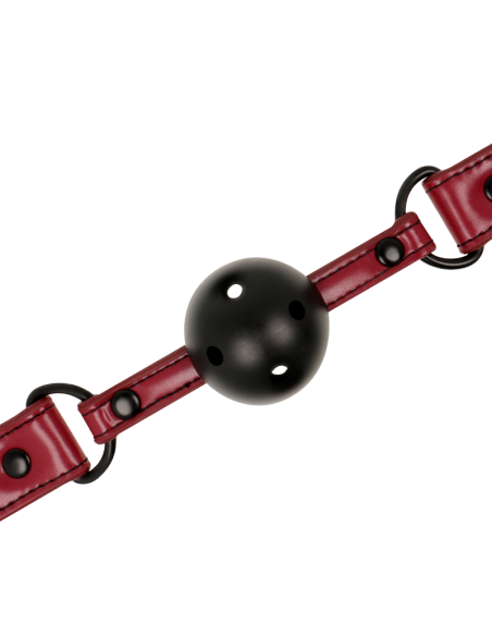 FETISH SUBMISSIVE DARK ROOM - BREATHABLE GAG