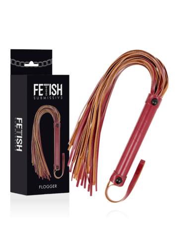 FETISH SUBMISSIVE DARK ROOM - VEGAN LEATHER WHIP