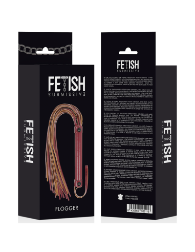 FETISH SUBMISSIVE DARK ROOM - VEGAN LEATHER WHIP