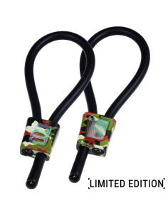 ELECTRASTIM - PRESTIGE ELECTRALOOPS ADJUSTABLE COCK RINGS CAMOUFLAGE