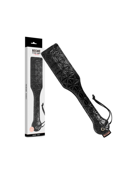 BEGME - BLACK EDITION VEGAN LEATHER PADDLE