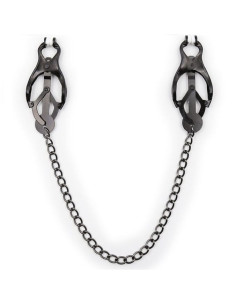 OHMAMA FETISH - JAPANESE NIPPLE Clamps WITH BLACK CHAIN