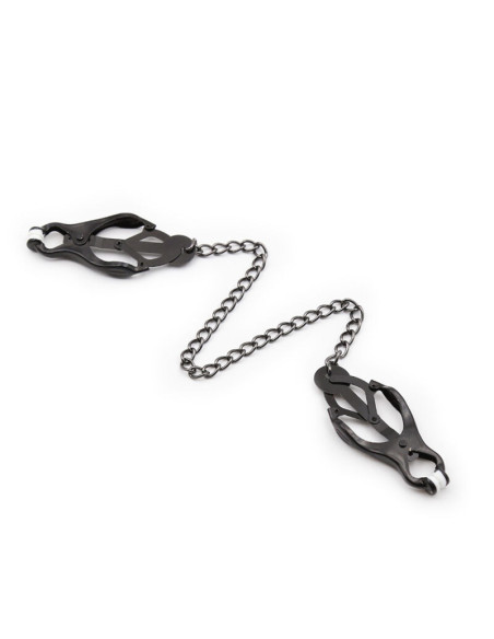 OHMAMA FETISH - JAPANESE NIPPLE Clamps WITH BLACK CHAIN