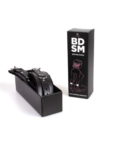 SECRETPLAY - JUODI SURIŠIMO ANTRANKIAI BDSM KOLEKCIJA