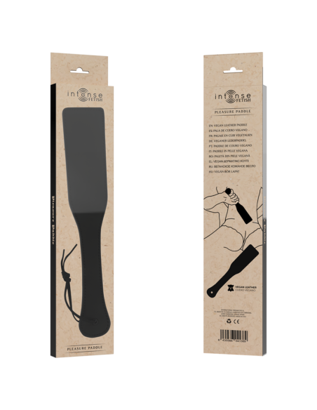INTENSE - FETISH VEGAN LEATHER PADDLE
