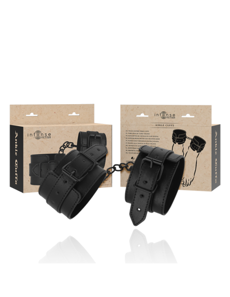 INTENSE - FETISH VEGAN LEATHER ANKLE CUFFS