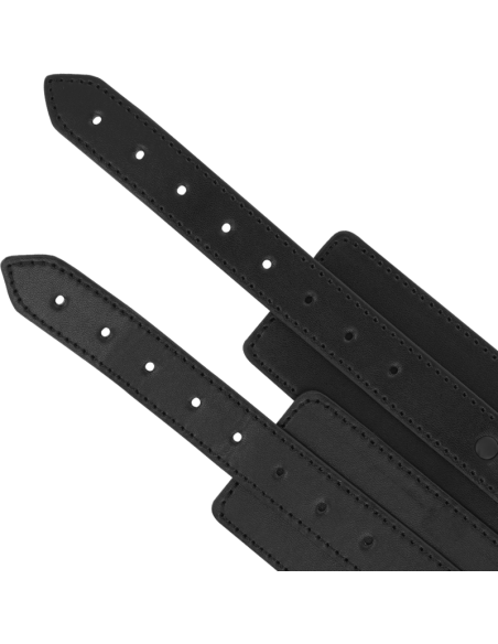 INTENSE - FETISH VEGAN LEATHER ANKLE CUFFS