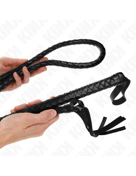 KINK - LONG BLACK SNAKE WHIP 210 CM