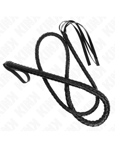 KINK - ILGAS JUODAS GYVATĖS FORMOS BATAGAS 210 CM