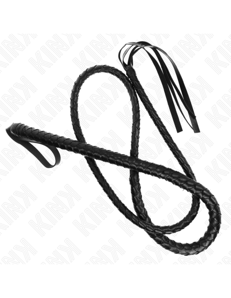 KINK - ILGAS JUODAS GYVATĖS FORMOS BATAGAS 210 CM