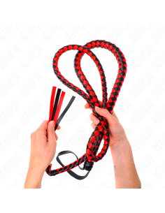 KINK - RED LONG SNAKE WHIP 210 CM