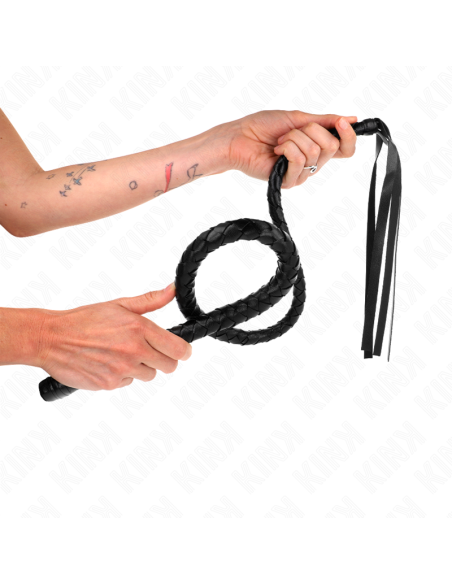 KINK - LONG WHIP WITH BEADS 110 CM