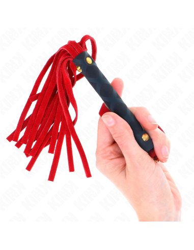 KINK - RED SUEDE MINI WHIP 30 CM