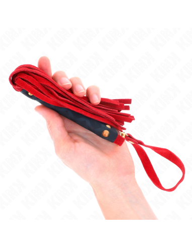 KINK - RED SUEDE MINI WHIP 30 CM